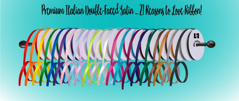 Jillson Roberts Bulk 1-Inch Double Faced Satin Ribbon Available in 20 Colors  Magenta  100 Yard Spool (BFR1010) - Image 2